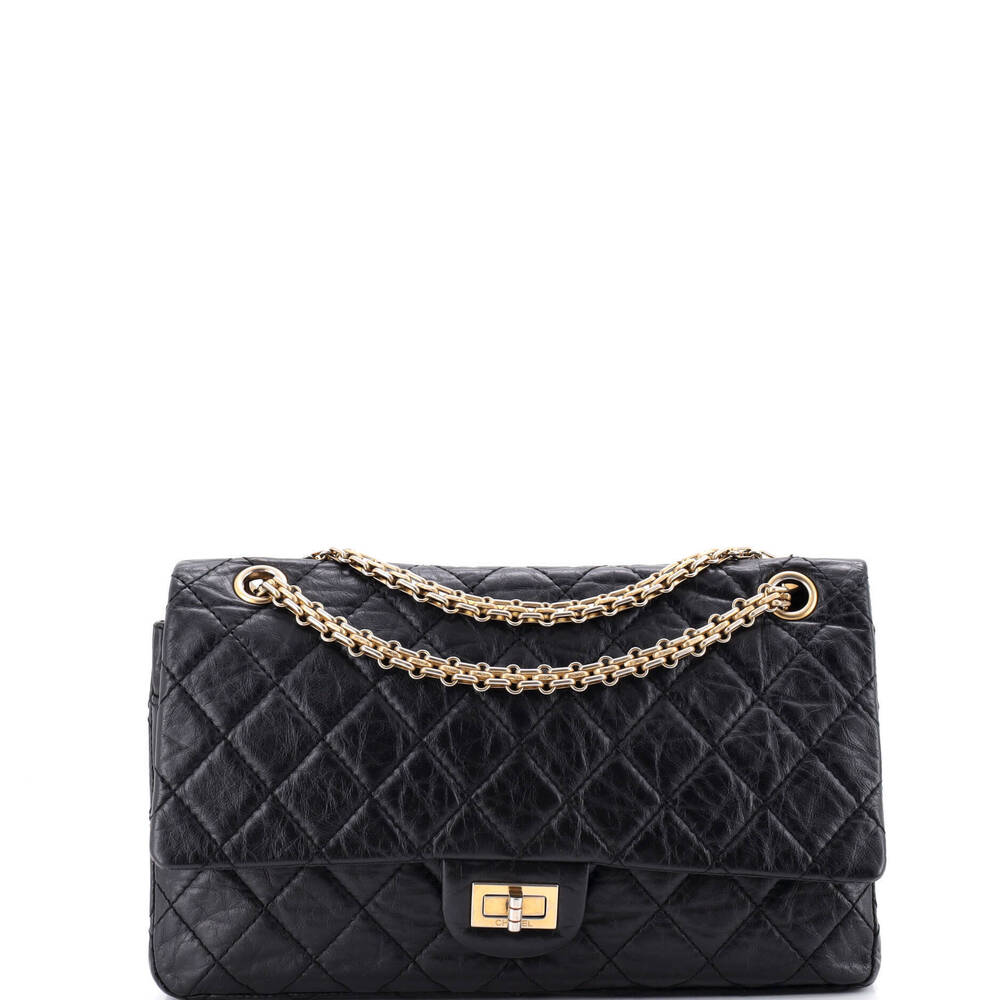 Chanel 226 Reissue 2.55 Flap Bag Quilted Aged Calfskin